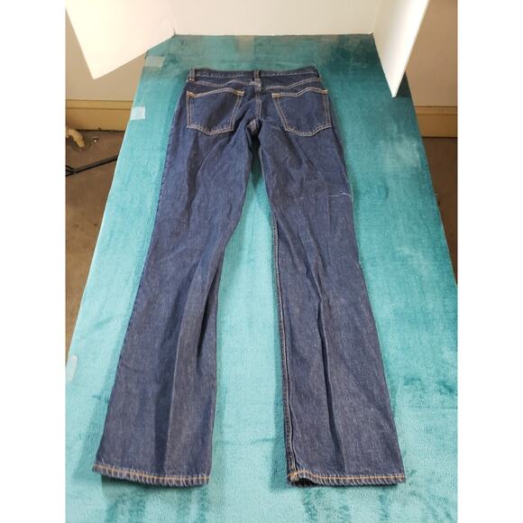 Old Navy Jeans Sz 29x34 Mens Blue Cotton Pants Denim Bootcut Casual - Picture 11 of 13